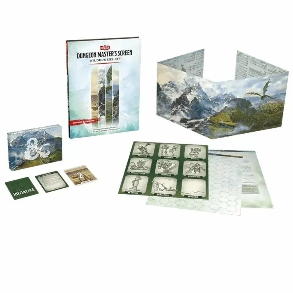 Dungeons & Dragons 5e: Dungeon Master's Screen: Wilderness Kit