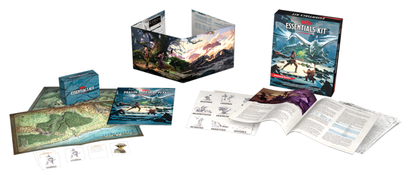 Dungeons & Dragons 5e: Essentials Kit (Intro Adventure Set)