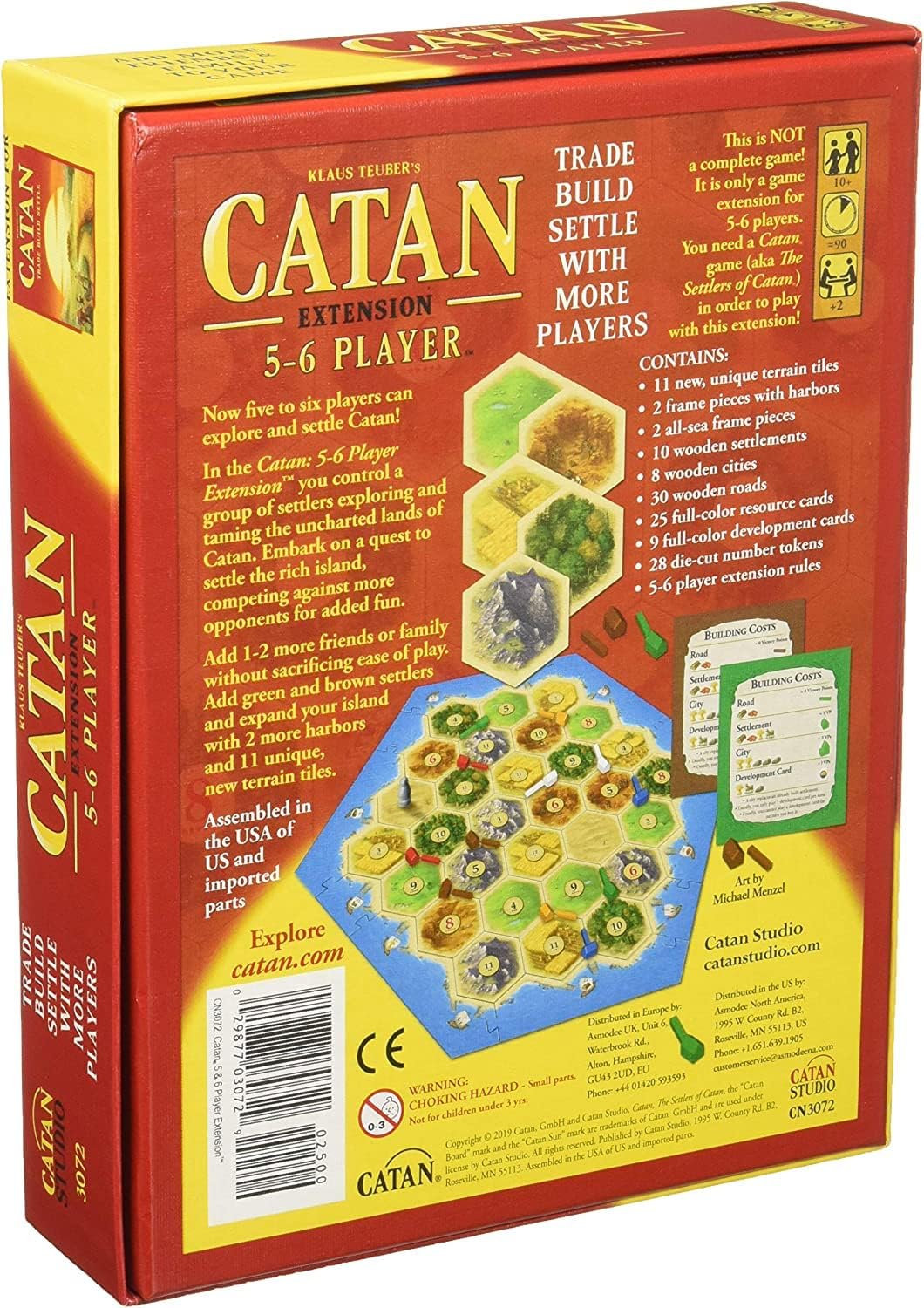 CATAN Board Game 5-6 Player Extension